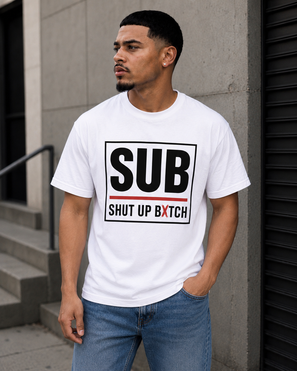 SUB Classic Tee - White