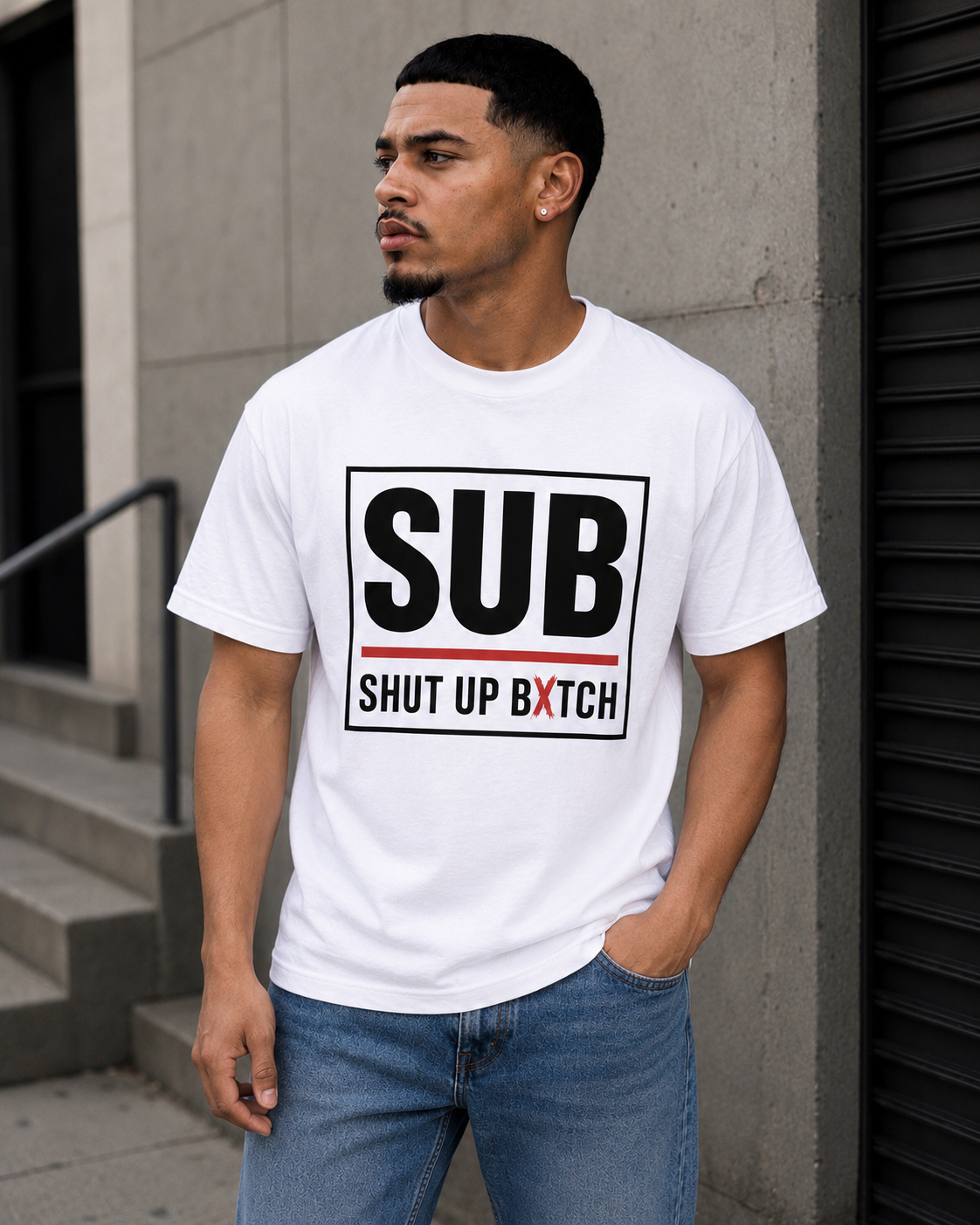 SUB Classic Tee - White