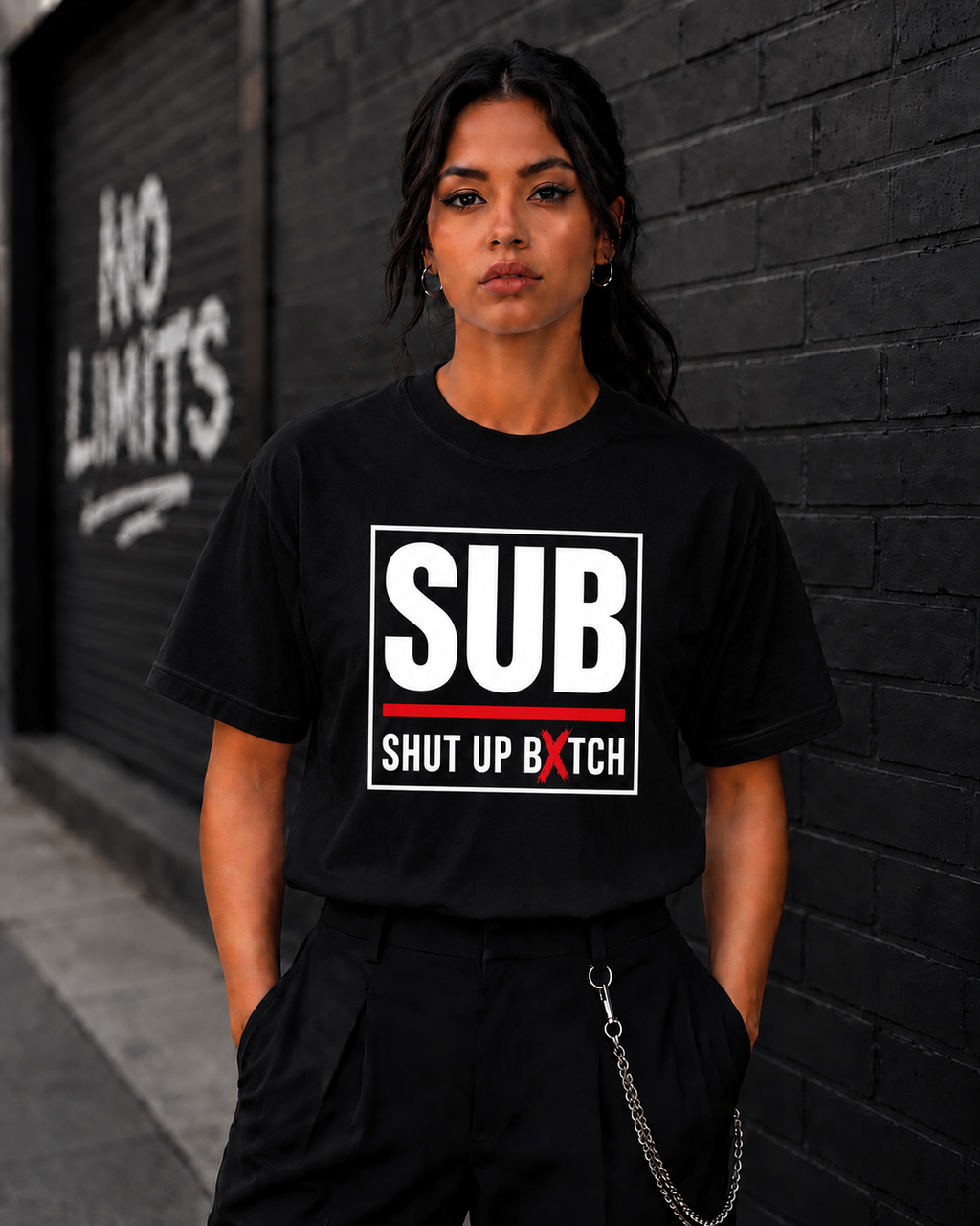 SUB Classic Tee - Black