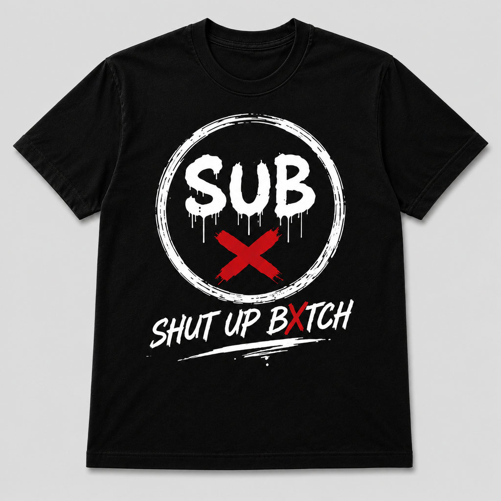 SUB Signature Tee - Black