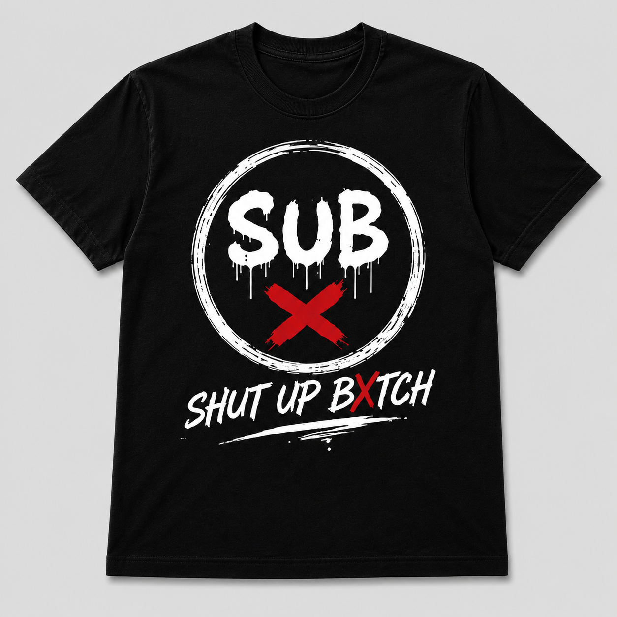 SUB Signature Tee - Black